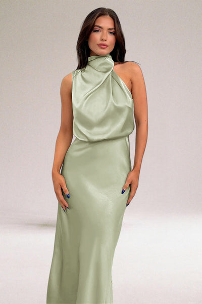 Evelyn | Glamorous satin dress