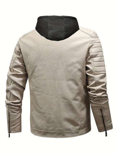 James | Fashionable Windproof Leather jacket