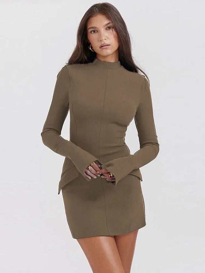 Virginia | Comfortable Turtleneck Dress
