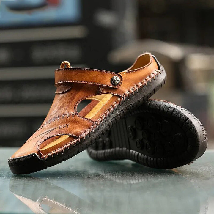 Thomas | Robust and classic leather sandals