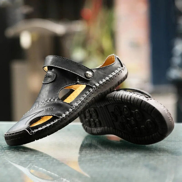 Thomas | Robust and classic leather sandals