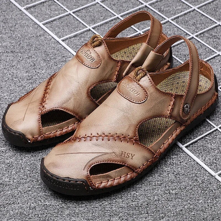 Thomas | Robust and classic leather sandals