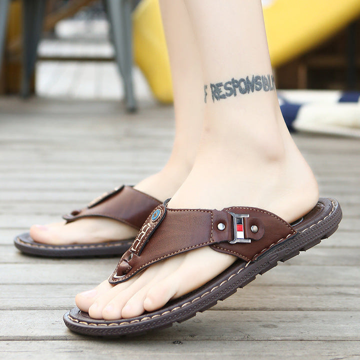 Charles | Comfortable Leather Sandal
