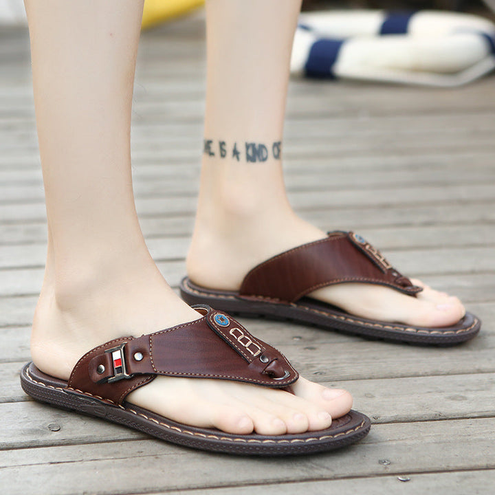 Charles | Comfortable Leather Sandal