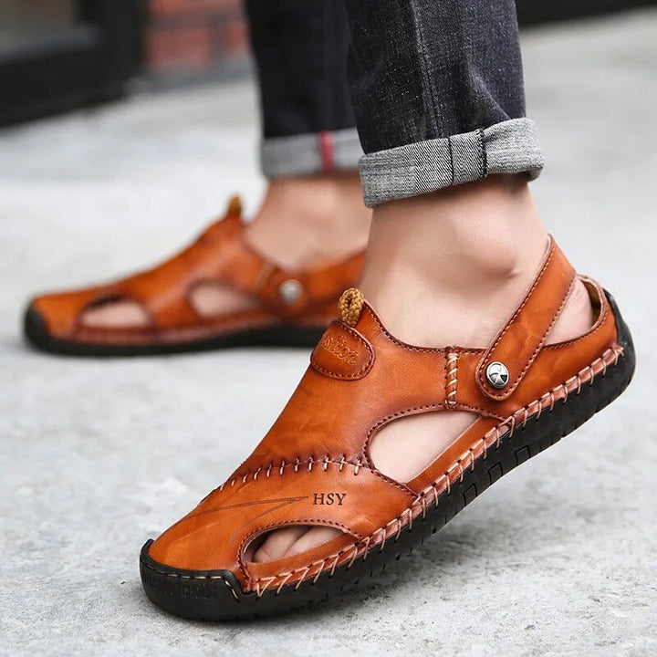 Thomas | Robust and classic leather sandals