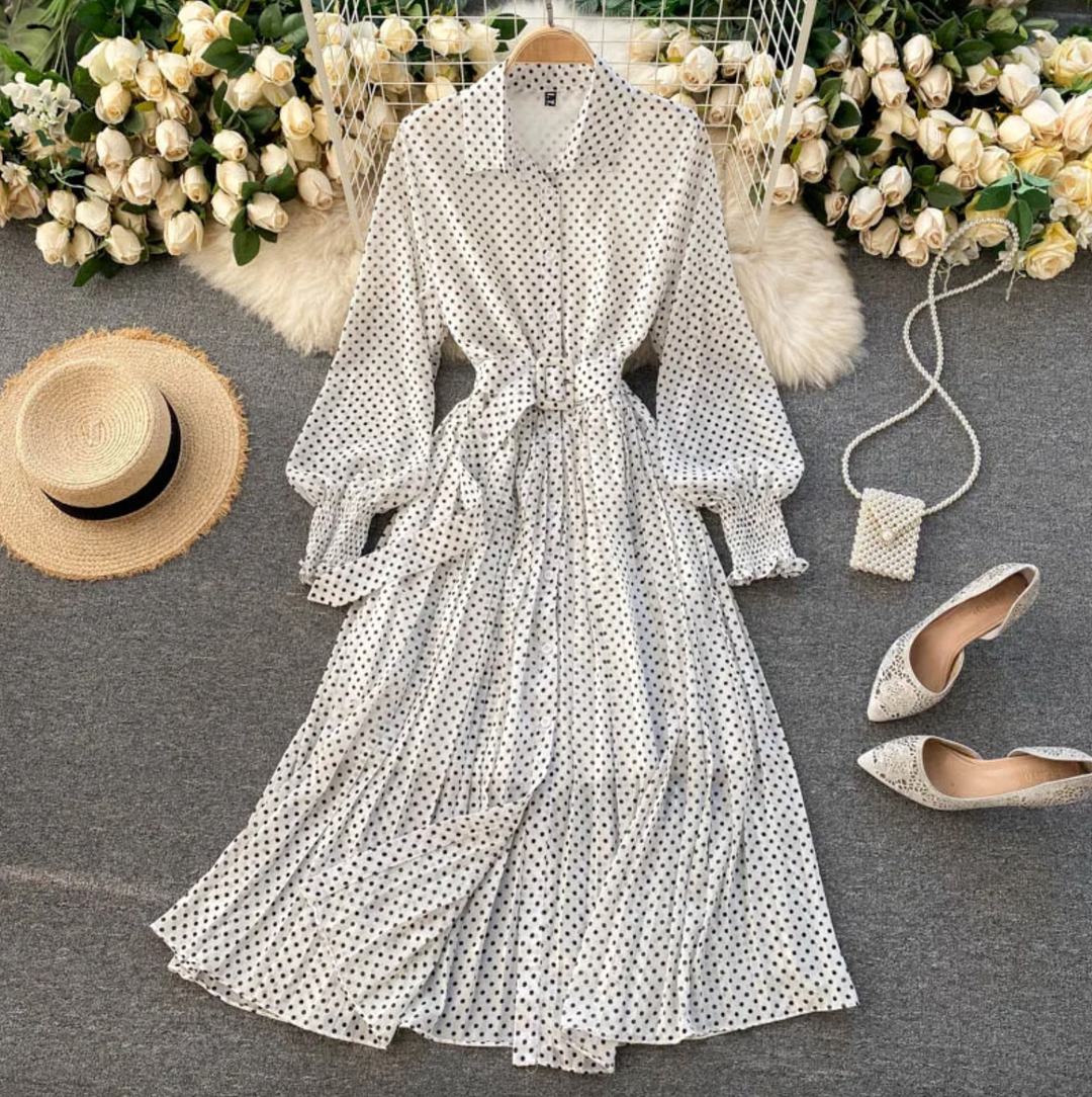 Lois | Stylish Chiffon Spring Dress