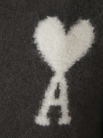 Ami | Sweater with heart print