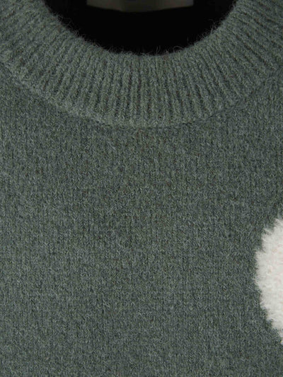 Ami | Sweater with heart print