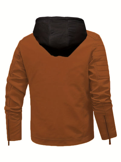 James | Fashionable Windproof Leather jacket