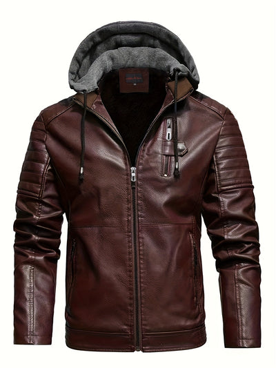 James | Fashionable Windproof Leather jacket