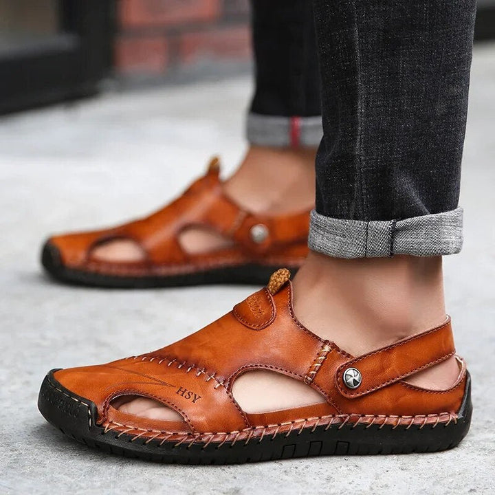 Thomas | Robust and classic leather sandals