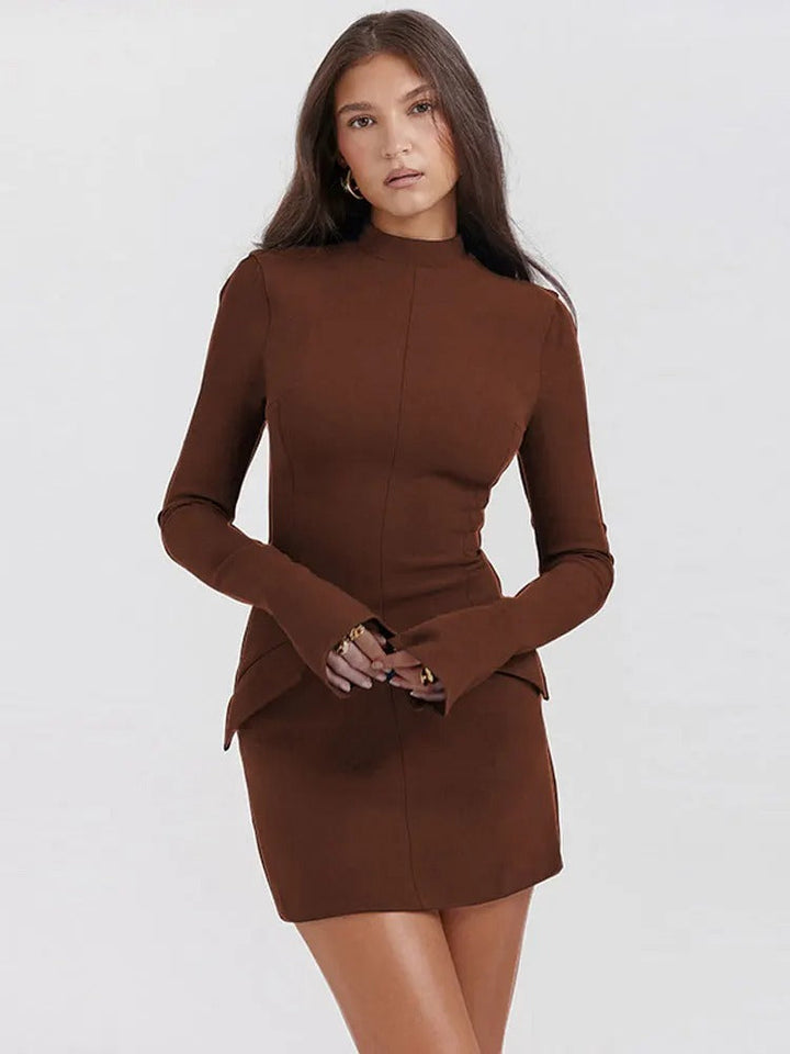 Virginia | Comfortable Turtleneck Dress