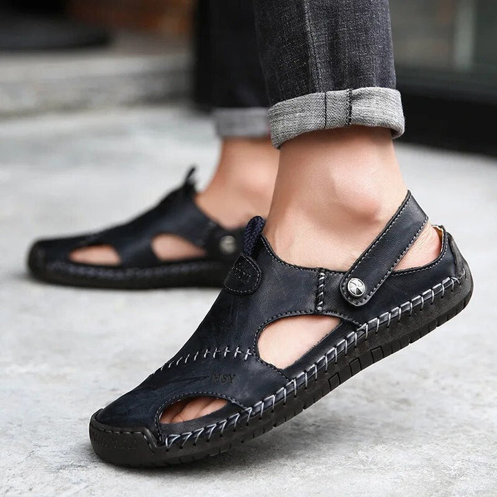 Thomas | Robust and classic leather sandals