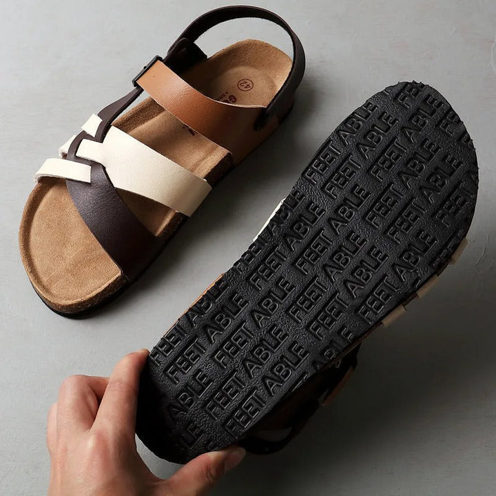 Charles | Classic leather sandals