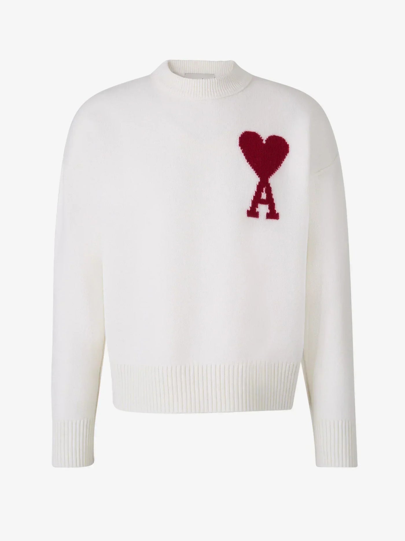 Ami | Sweater with heart print