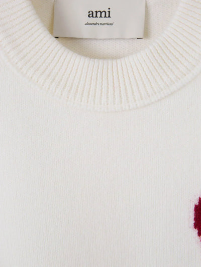 Ami | Sweater with heart print