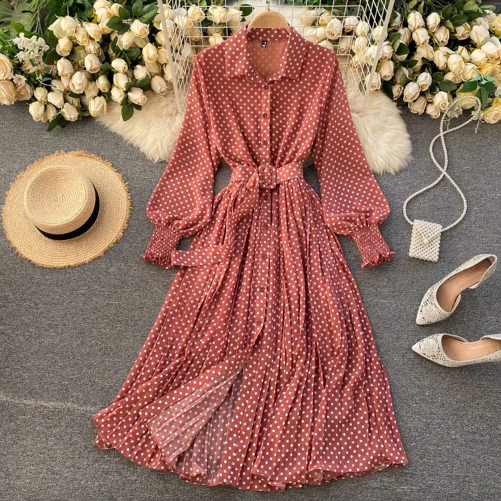 Lois | Stylish Chiffon Spring Dress