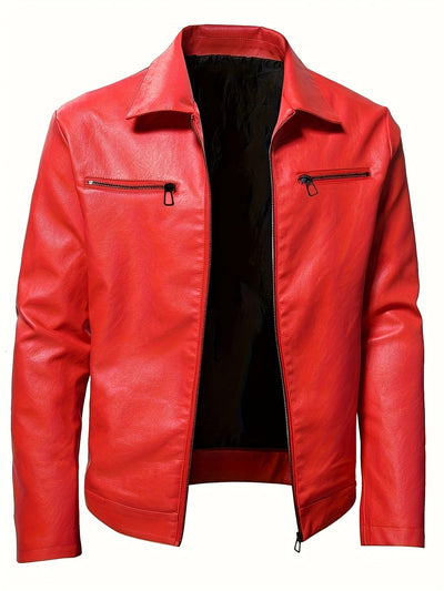 Darrell | Elegant Leather Jacket