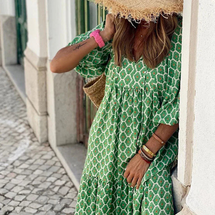 Maria | Stylish Dress with Puff Sleeves