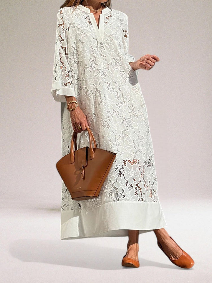 Caroline | Luxurious long lace dress