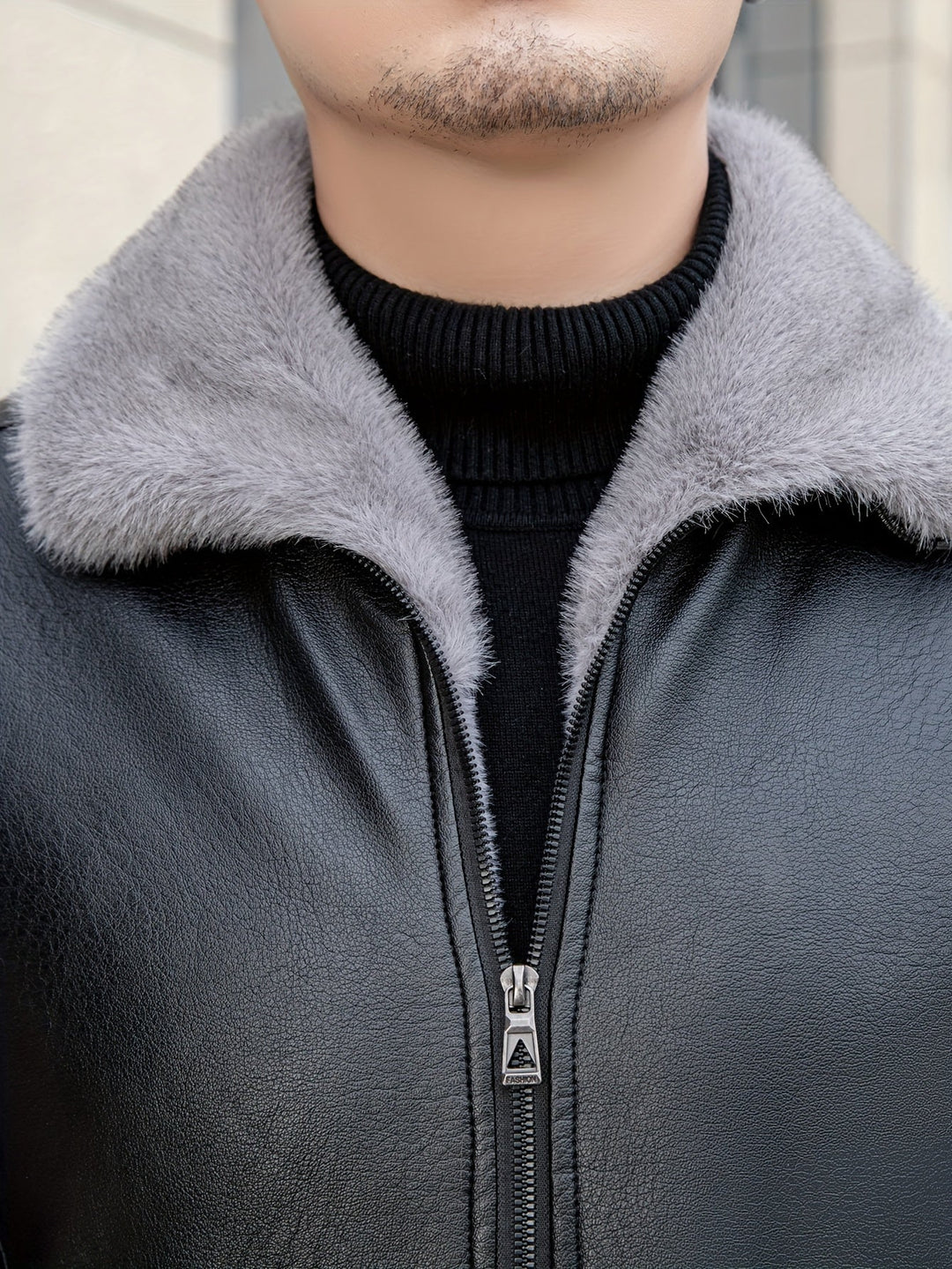 Raymond | Comfortable Warm Leather Jacket