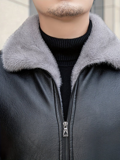 Raymond | Comfortable Warm Leather Jacket