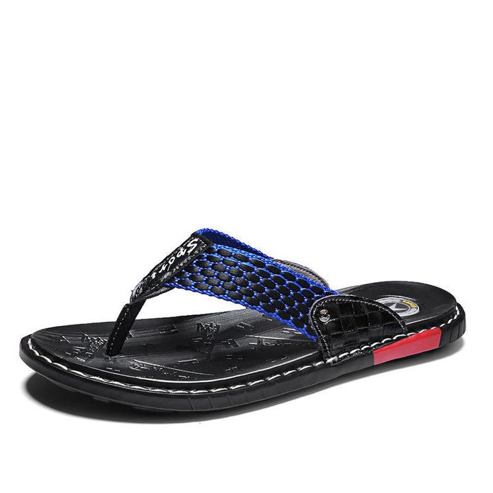 Joellen | Leather flip flops Sandals