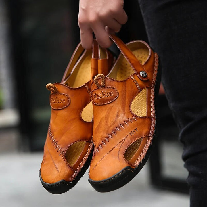 Thomas | Robust and classic leather sandals