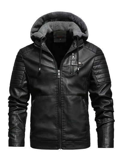 James | Fashionable Windproof Leather jacket