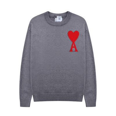 Ami | Sweater with heart print