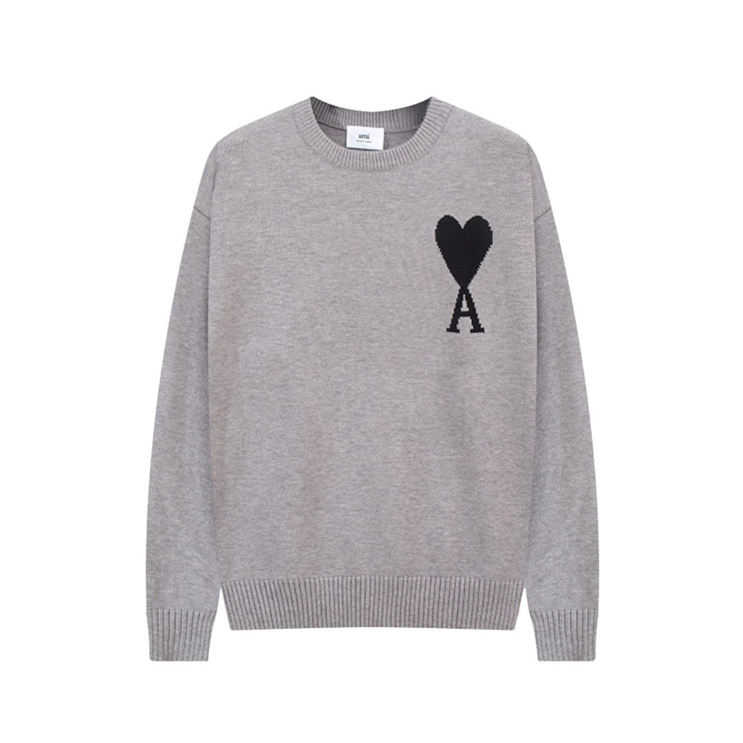 Ami | Sweater with heart print