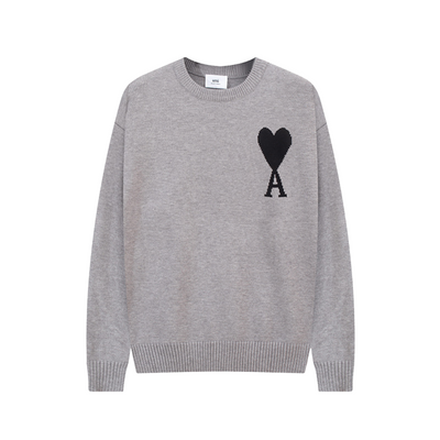 Ami | Sweater with heart print