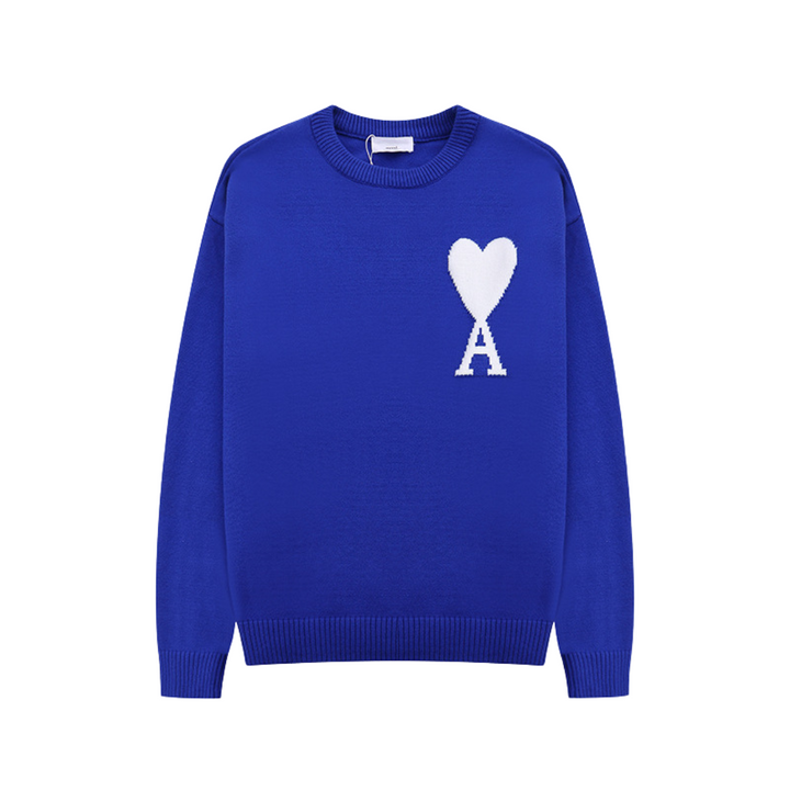 Ami | Sweater with heart print