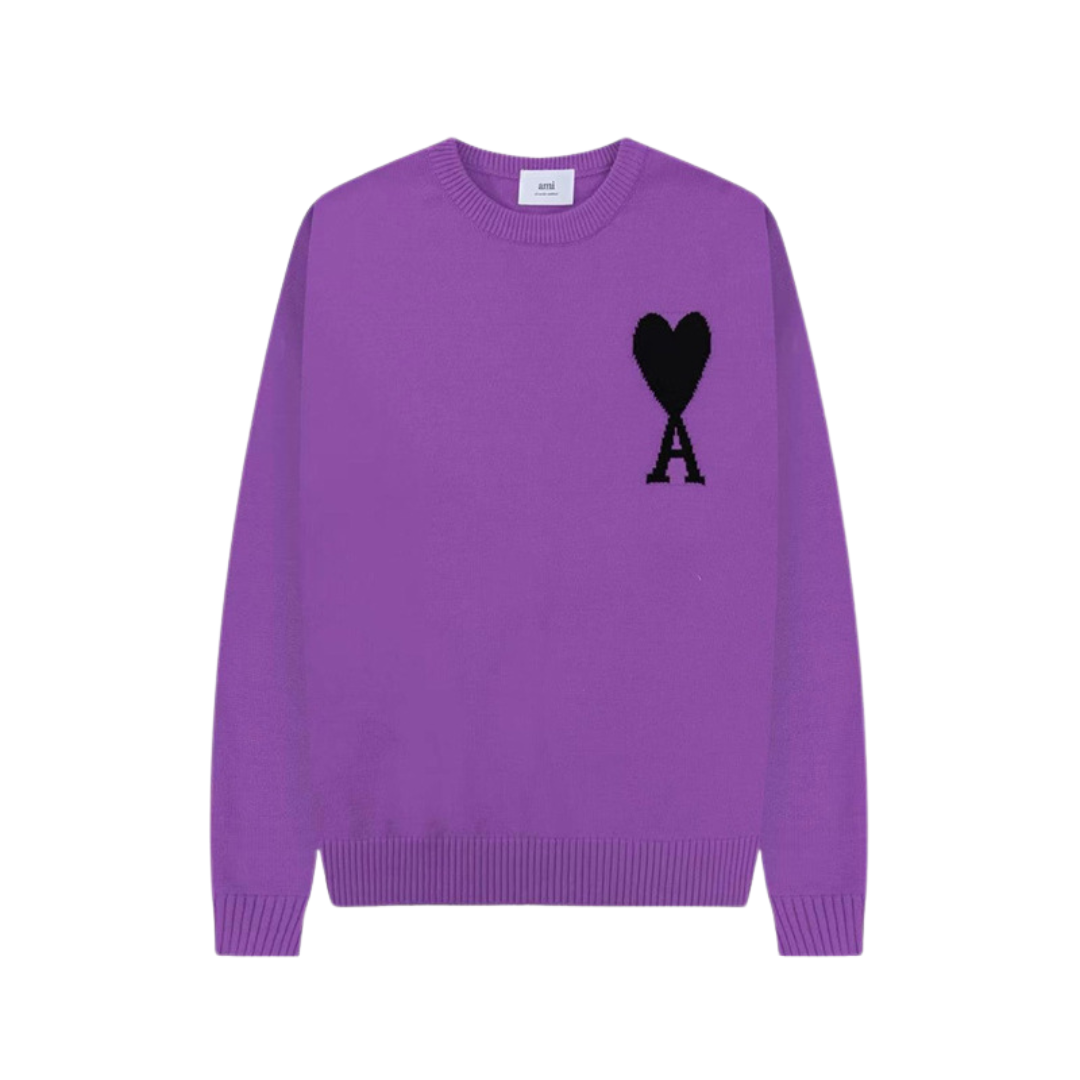Ami | Sweater with heart print