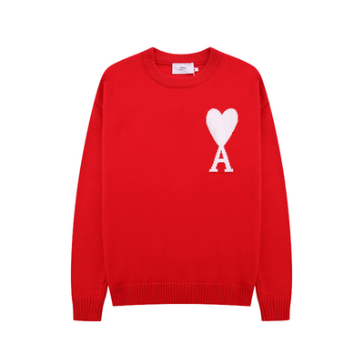 Ami | Sweater with heart print