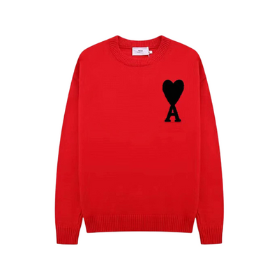 Ami | Sweater with heart print