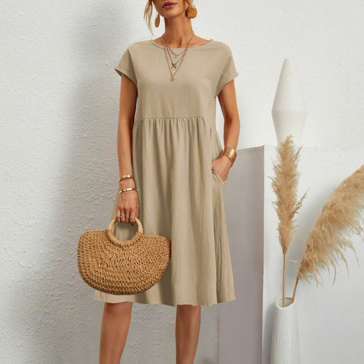 Isabella | Comfortable Short Sleeve Dress