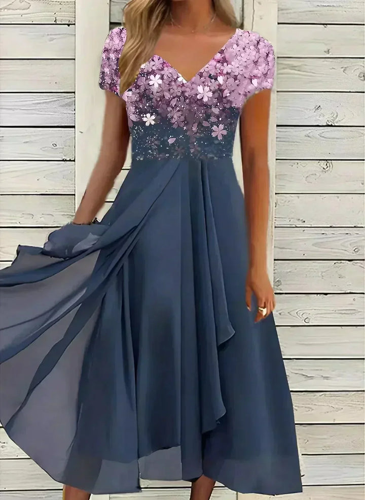 Gerda | Elegant Chiffon Dress