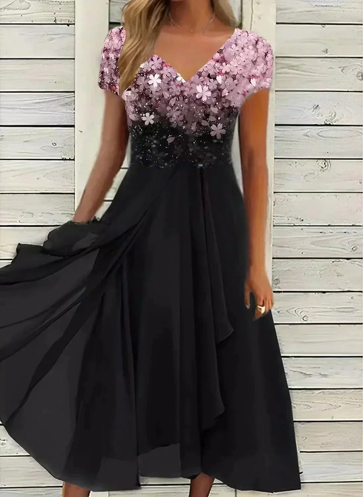 Gerda | Elegant Chiffon Dress