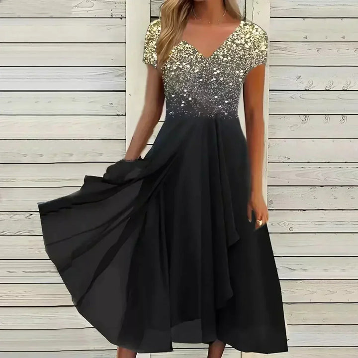 Gerda | Elegant Chiffon Dress
