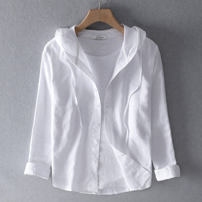 Isabella | Lightweight hooded blouse