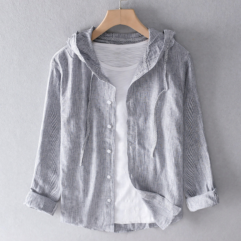 Isabella | Lightweight hooded blouse