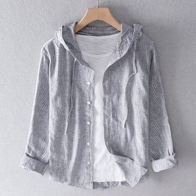 Isabella | Lightweight hooded blouse