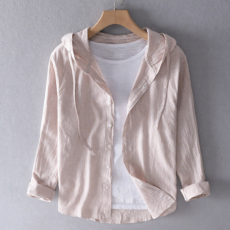 Isabella | Lightweight hooded blouse