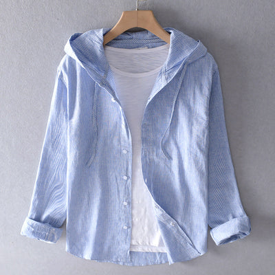 Isabella | Lightweight hooded blouse