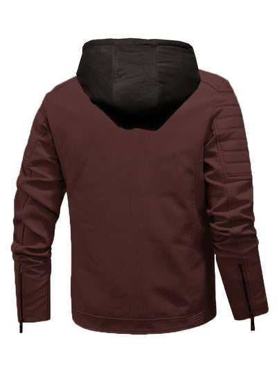 James | Fashionable Windproof Leather jacket