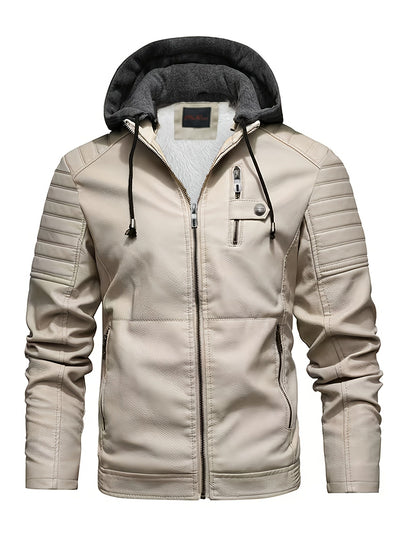 James | Fashionable Windproof Leather jacket