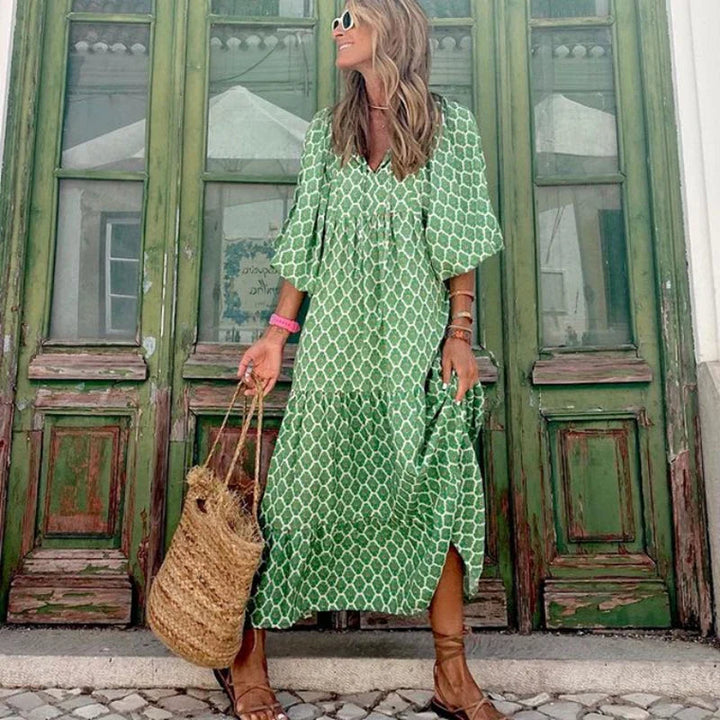Maria | Stylish Dress with Puff Sleeves