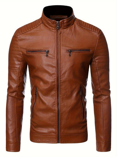 Melvin | Elegant Leather jacket