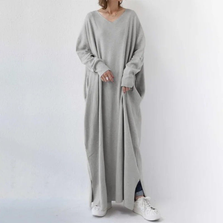 Olivia | Long Sleeves Maxi Dress